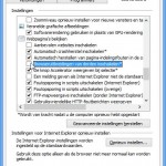 Internet explorer 10 hangt direct na opstarten 